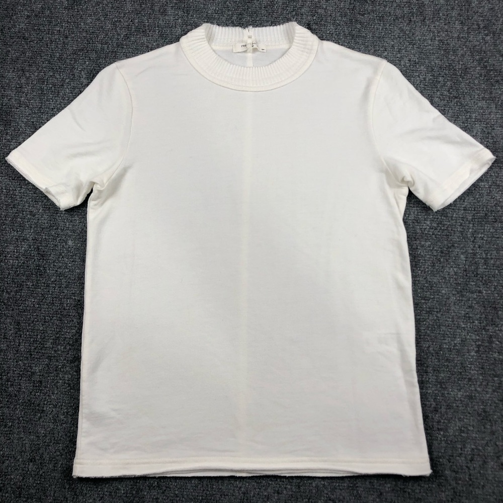 Rag & Bone Women’s Short-Sleeve Knit Crewneck Shirt